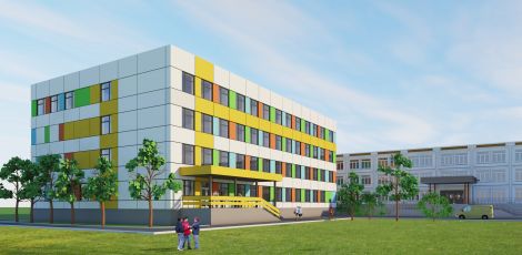 Пристройка к общеобразовательной школе №37, ул.Верхняя Дуброва, д.32Б