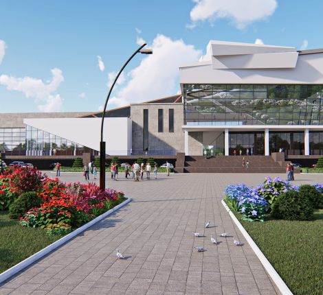 Многофункциональный спортивный корпус, г.Владимир