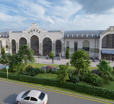 Крытый рынок со встроенными помещениями общественного питания, Республика Коми, г.Сыктывкар, ул.Тентюковская, д.427